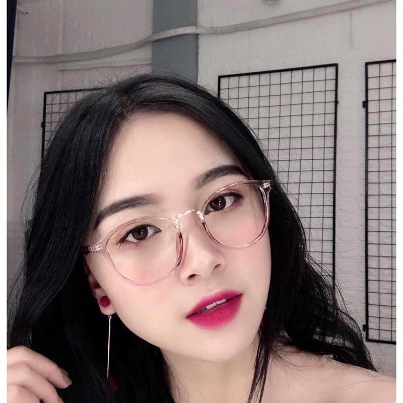 [Hàng loại 1]Gọng kính cận tròn trong suốt xì teen dành cho nữ | BigBuy360 - bigbuy360.vn
