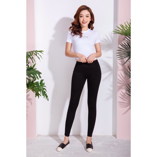 Quần legging nữ / Quần legging 4 túi dày đẹp nâng mông