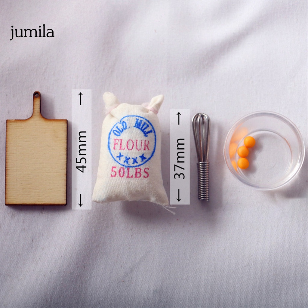 Mô hình cây đánh trứng tỉ lệ 1/6 1/12 dùng trang trí nhà búp bê