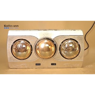 Đèn sưởi nhà tắm Kottmann K3BQ - 3 bóng