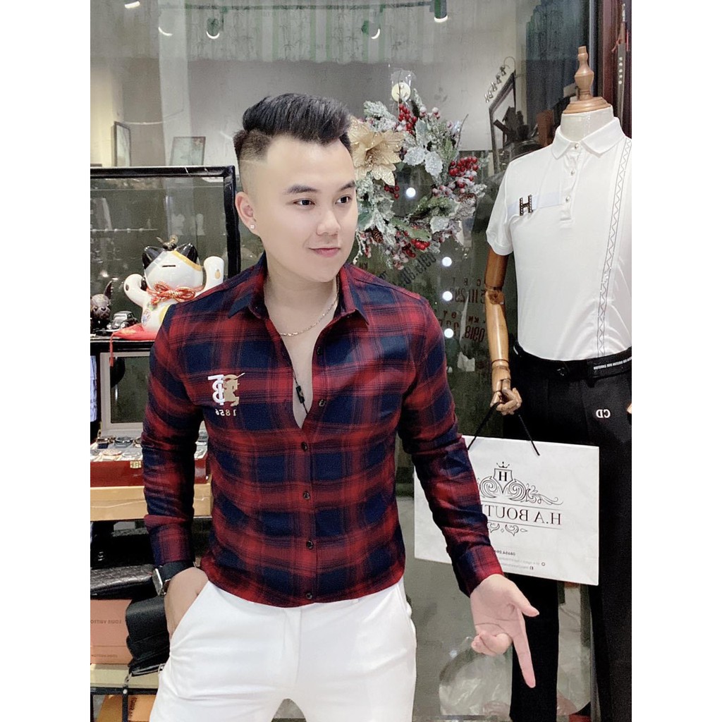 Áo sơ mi nam dài tay vải lụa mềm mịn thoái mát, in 3D, không phai màu, L115, thời trang cao cấp LBFASHIONNEW | BigBuy360 - bigbuy360.vn