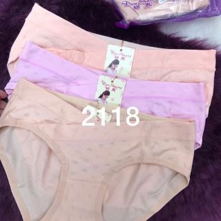 Vỉ 3 Quần lót bầu cotton cạp chéo