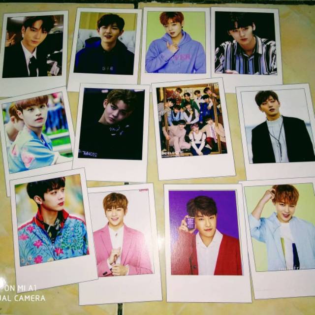 Polaroid Vòng Tay Thời Trang Cho Fan Của Nhóm Nhạc Kpop Bts Exo Seventeen