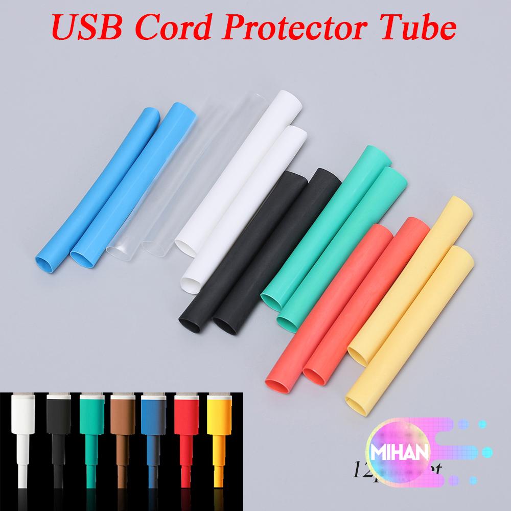 Set 12 ống co nhiệt bảo vệ dây cáp usb thông dụng
