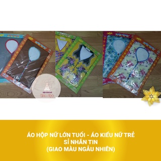 Áo hộp bà ba màu / bà ba bông / áo kiểu nữ vàng mã - đồ cúng giá rẻ sỉ lẻ