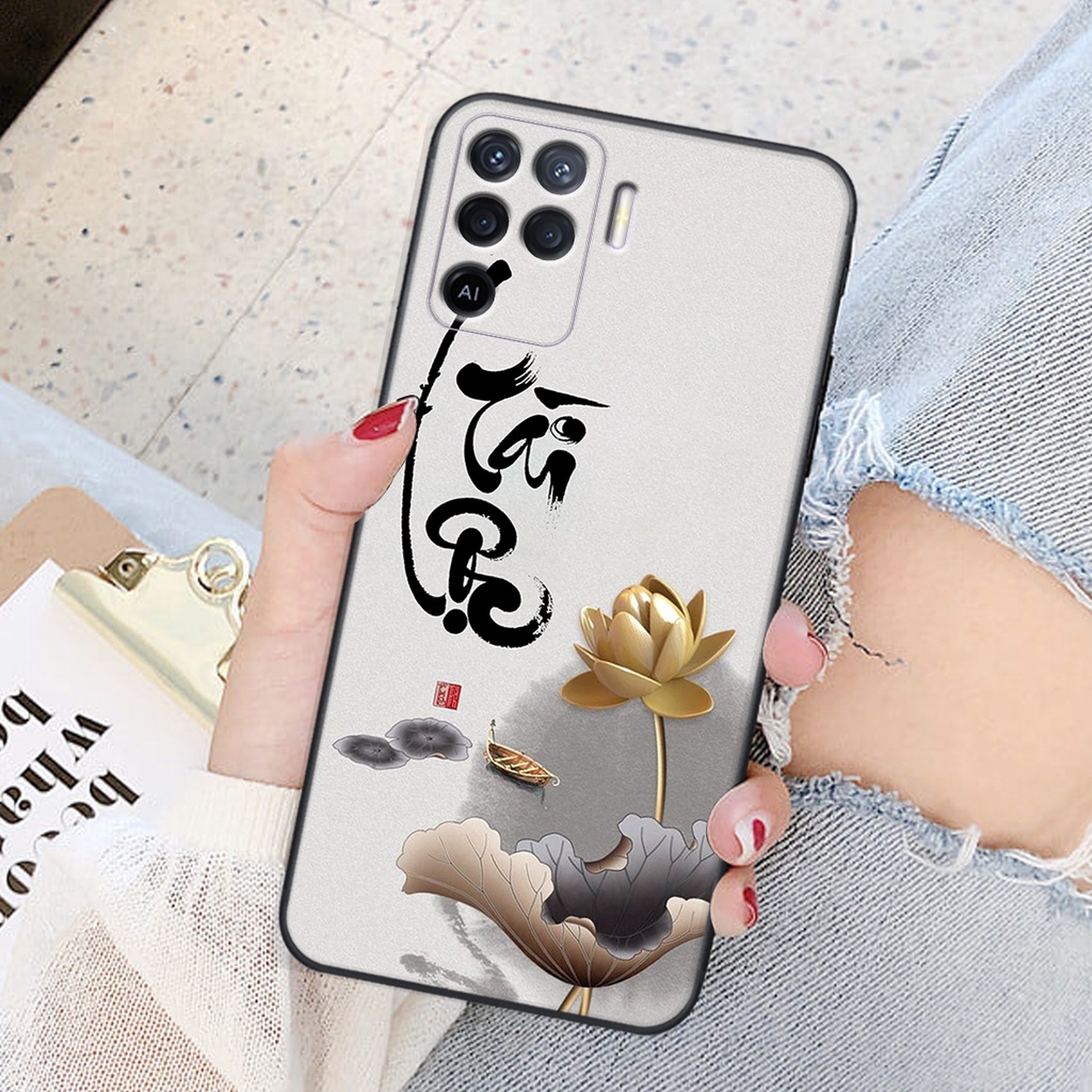 Ốp lưng Oppo A94 in hình chữ tài chữ lộc, Cha Mẹ, bình an SIÊU ĐẸP