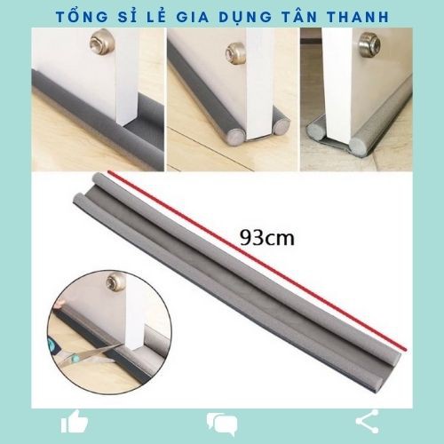 Thanh xốp chắn khe cửa ngăn tiếng ồn, gió bụi, côn trùng, cách âm