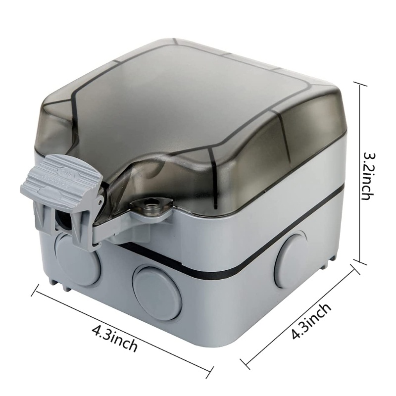 Ổ Cắm Điện Gắn Tường Chống Nước IP66 Tiện Dụng