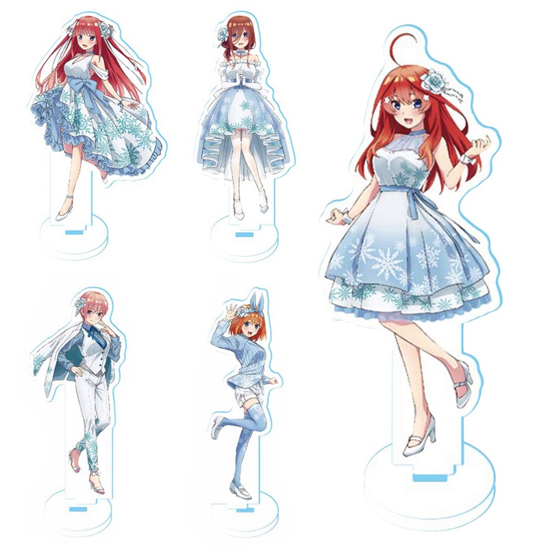 Standee đồ chơi in hình nhân vật Nakano Ichika Nino Miku Yotsuba Itsuki