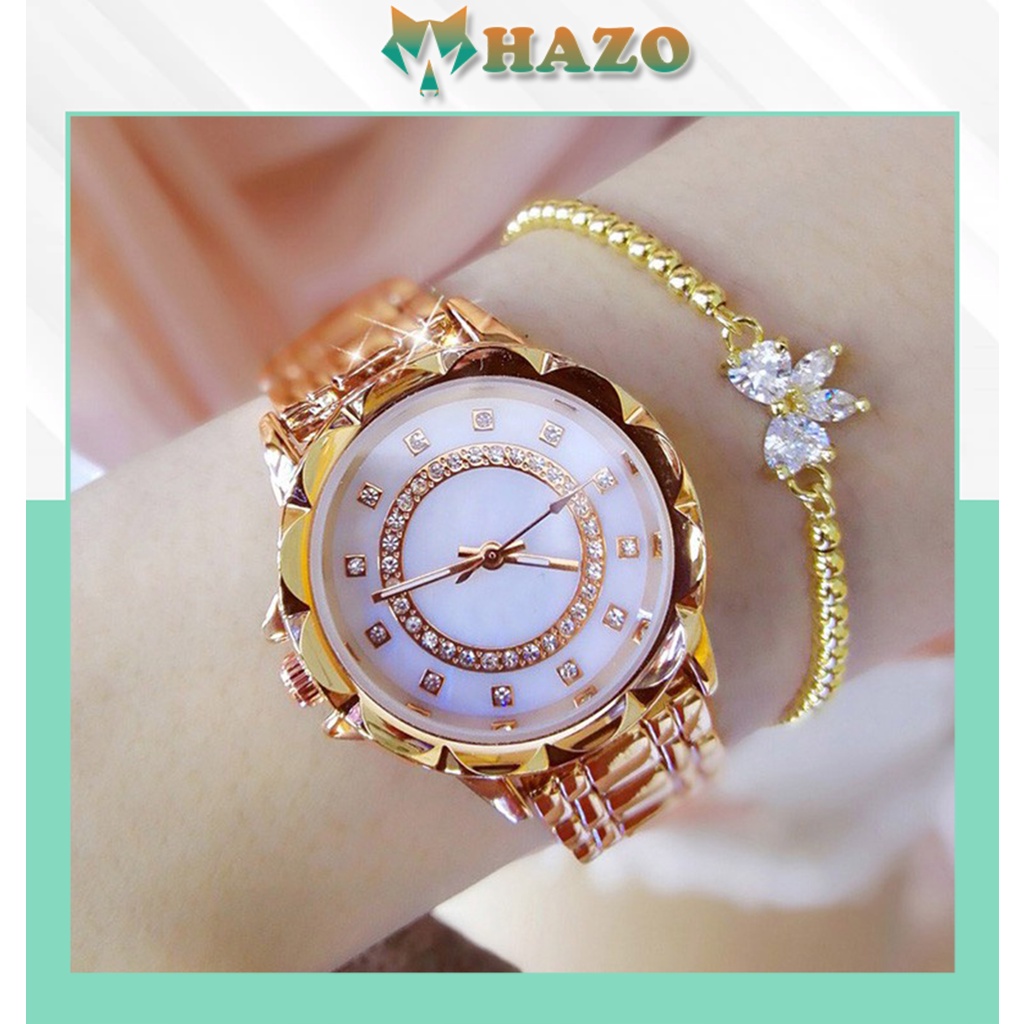 Đồng Hồ Nữ Dây Kim Loại Luobos L932 Siêu Sang Chảnh Cực Đẹp - Hazo