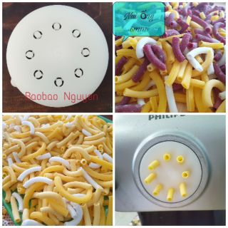 Khuôn nui ống trơn 6 mm dùng cho máy làm mì Philips