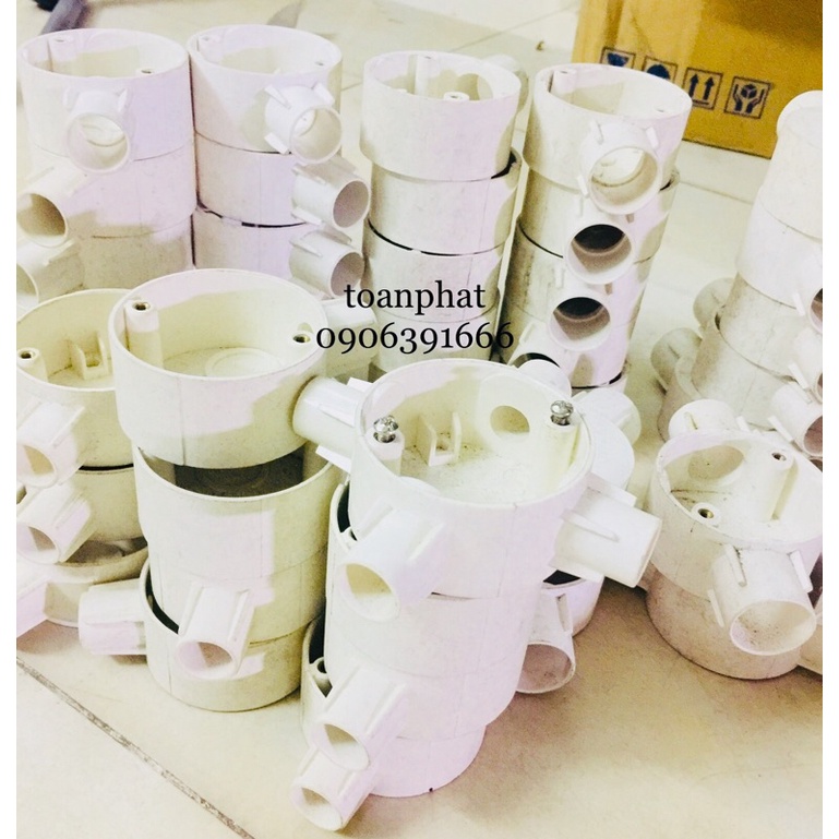 Ngã chia 1-2-3-4 ống điện phi 16-20-25 Sino