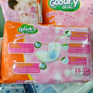 Miếng lót sơ sinh Goodry 28/56 miếng