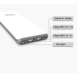 Pin dự phòng Pavareal PB68 - 10000mAh