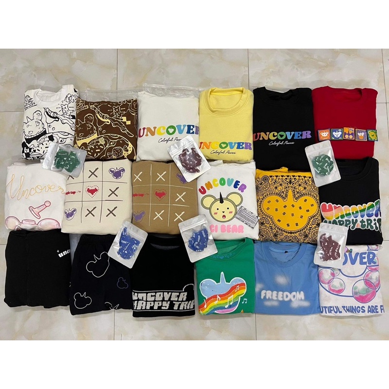 Hộp RANDOM PACK LOCAL BRAND 100% ÁO UNCOVER, SADBOIZ, LEVENTS, BOBUI