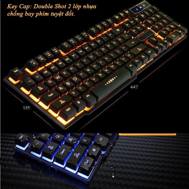 Keyboard, Bộ Bàn Phím Chuyên Game K900 Hỗ trợ gõ phím tốc độ nhanh, Có đèn LED Chuyên Dụng