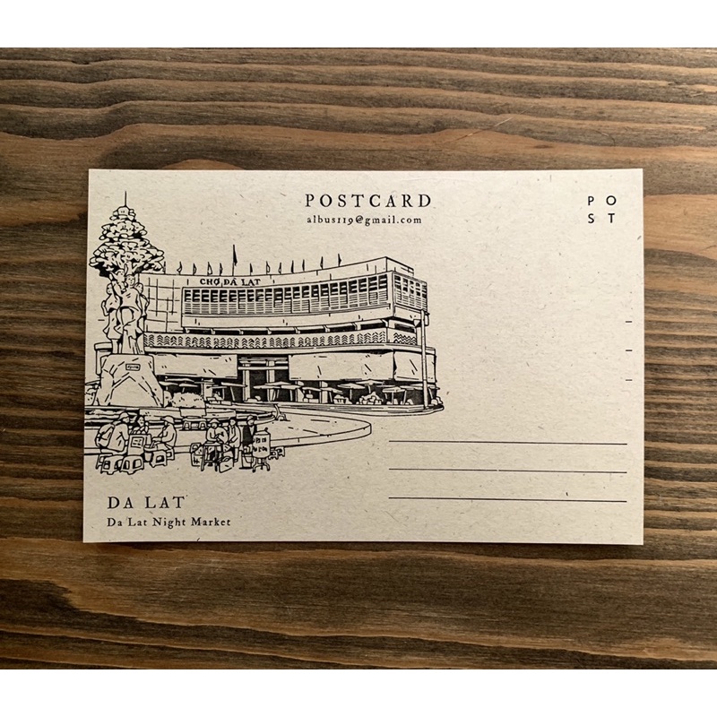 Bưu thiếp Đà Lạt - Postcard 9x14cm - albus119