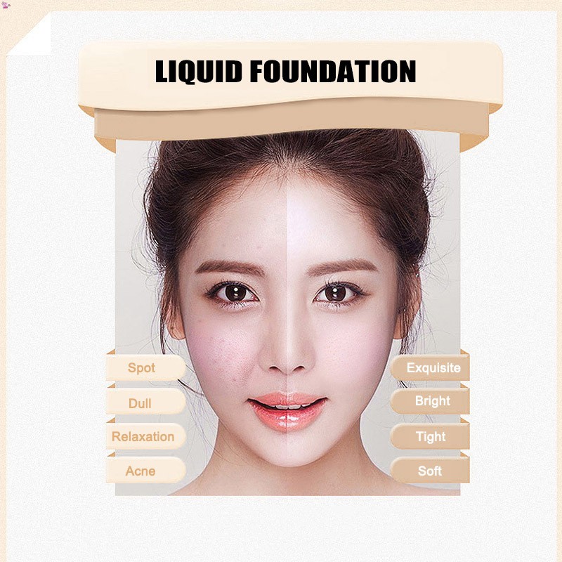 (hàng Mới Về) Kem Bb Che Khuyết Điểm Dưỡng Ẩm Lâu Trôi Màu Sắc Nude Dành Cho Nữ | BigBuy360 - bigbuy360.vn