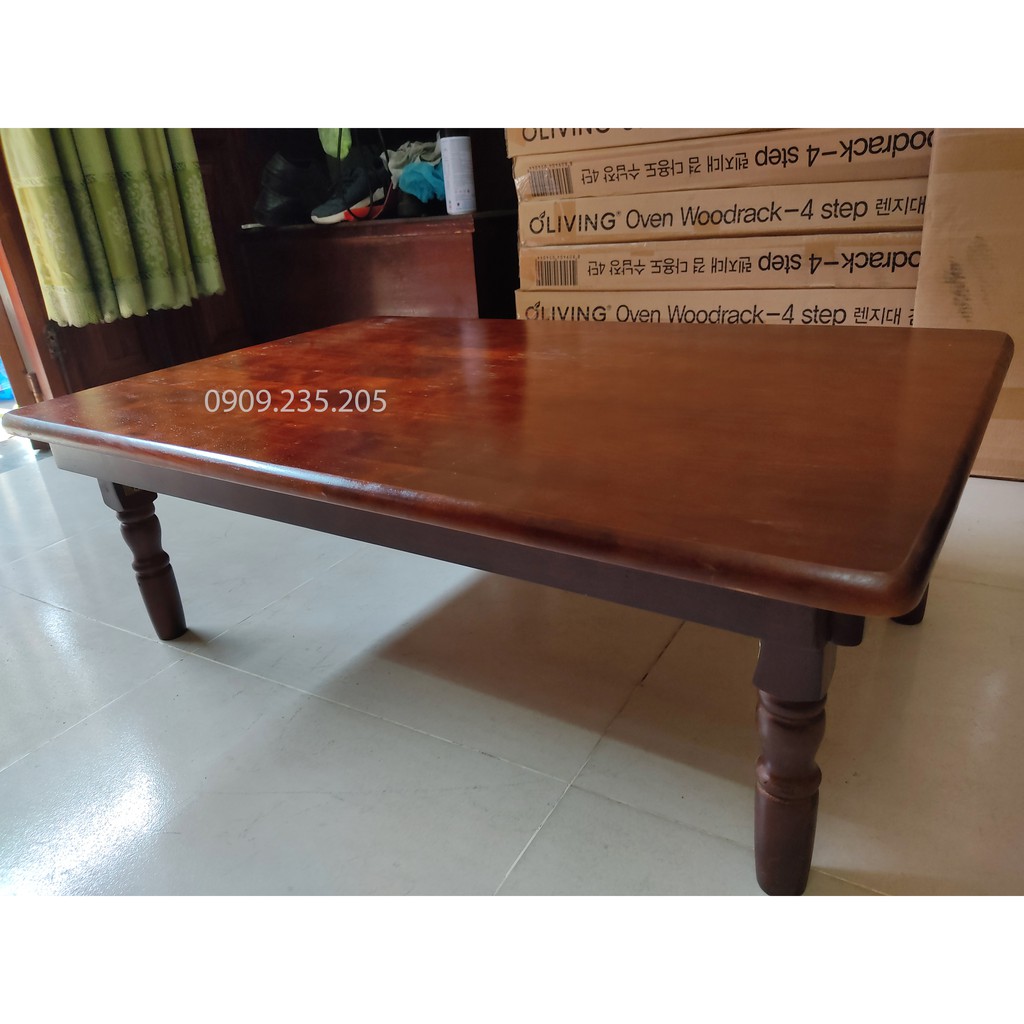 bàn ăn ngồi bệt xếp gọn 60x90cm