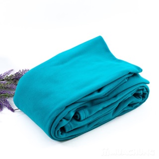 Chăn nỉ văn phòng màu xanh cổ vịt sáng ❤️freeship✅