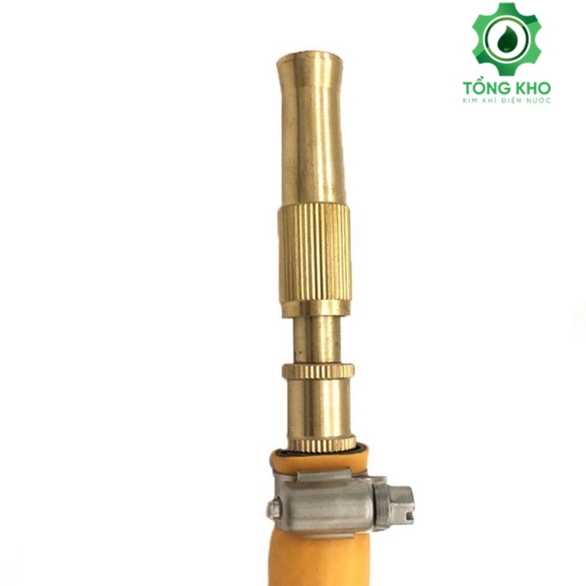 Vòi tưới cây tăng áp - Đầu vòi xịt tăng áp suất nước  (Tặng kèm quai siết) - Tổng kho kim khí điện nước