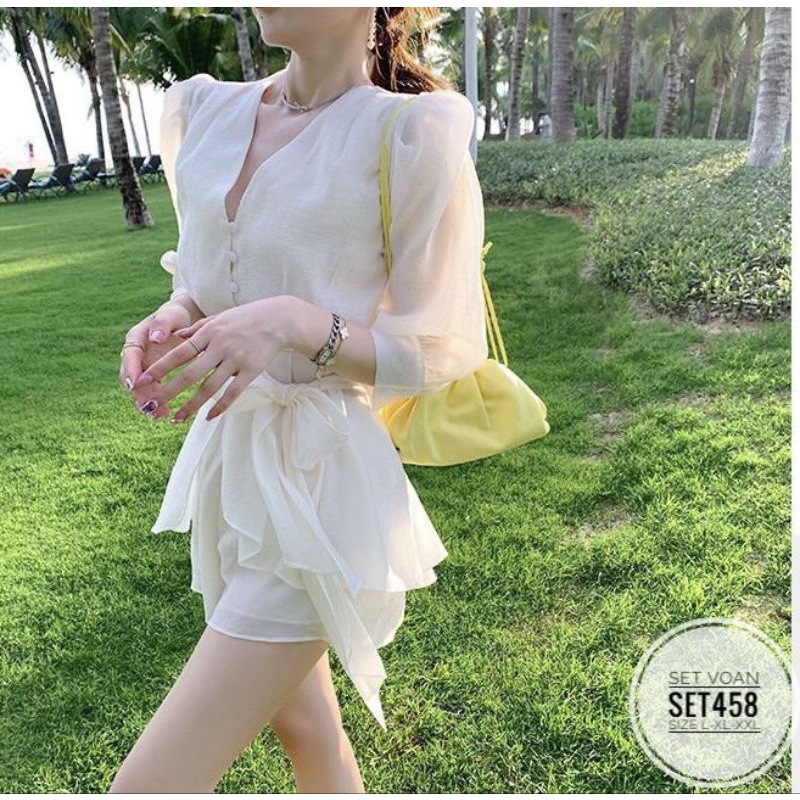 Set voan big size bèo dể thương từ 60kg-90kg