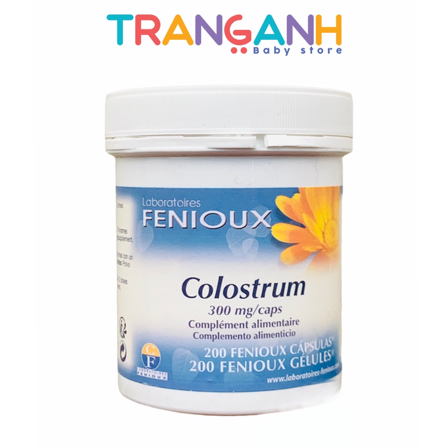 Sữa non Pháp Fenioux Colostrum 200 viên