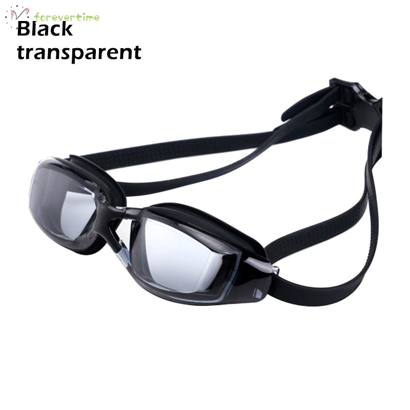 #kính# Swimming Goggles Anti-fog Anti-UV Clear Vision Flat Swimming Glasses for Summer Beach