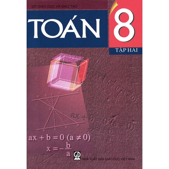 Sách- Sách giáo khoa Toán 8 tập 2