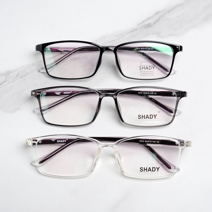 Gọng Kính Cận Nhựa Dẻo TR90 Shady Unisex G1761 (Nhiều Màu)