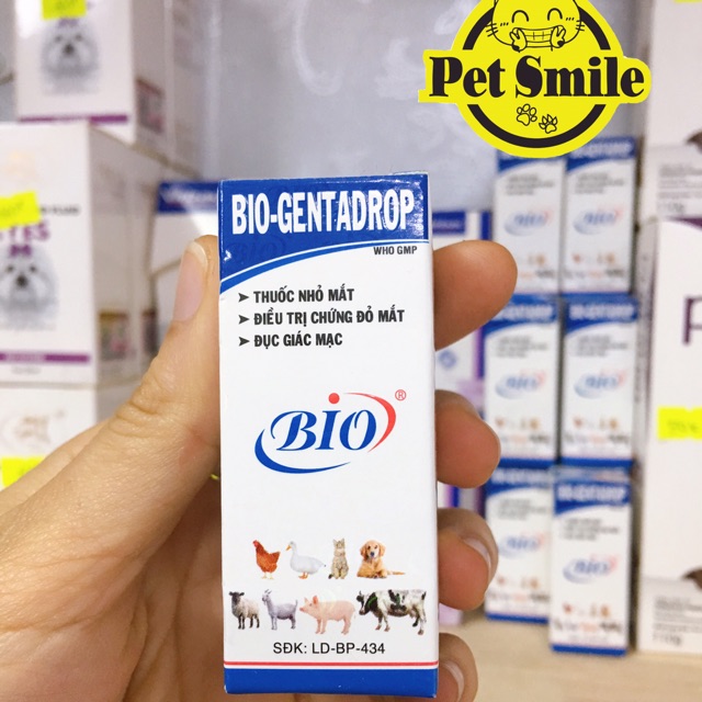 Nhỏ mắt chó mèo BIO