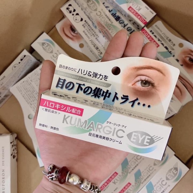 Kem dưỡng mắt Kumargic Eye Cream Nhật Bản