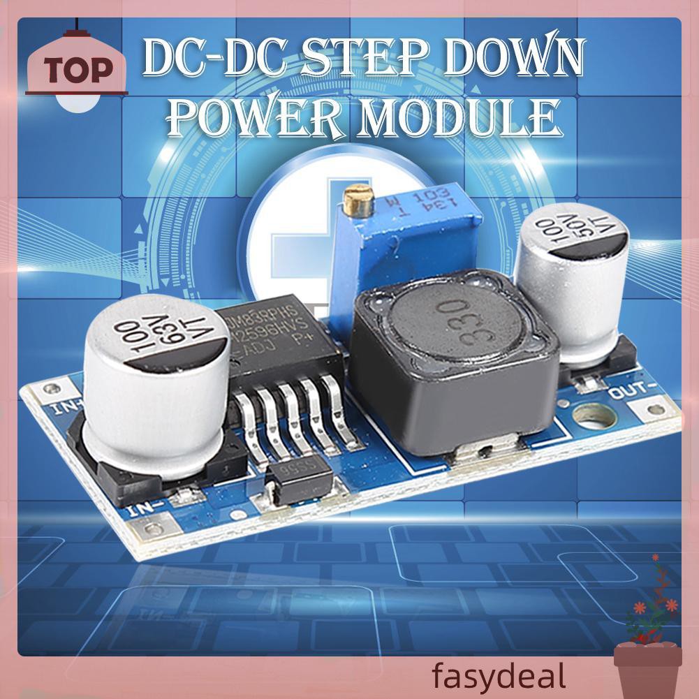 (Fas) Bảng Mạch Hạ Áp Dc-Dc Dc 4.5v-48v Lm2596Hvs