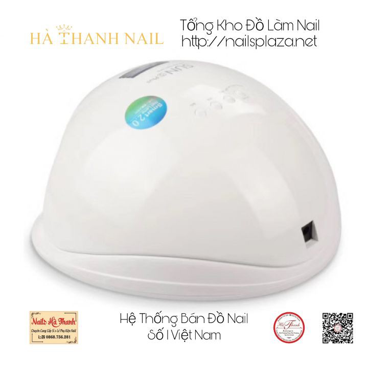 [ Bảo Hành 6 Tháng ] Máy Hơ Gel Sun5plus Tem Xanh UV Led 48w 36 Bóng