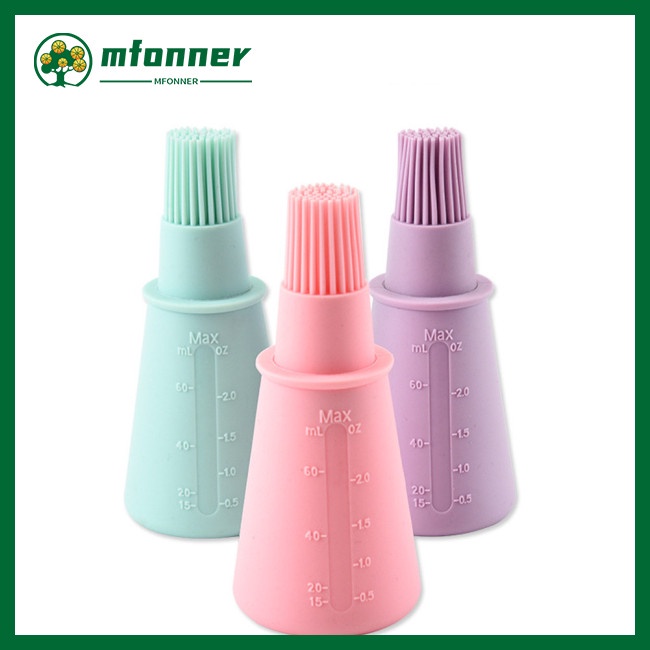 Bình Đựng Dầu Có Cọ Quét Bằng Silicone Tiện Lợi Dành Cho Nhà Bếp