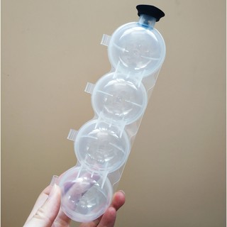 Bộ 4 Khuôn Làm Đá Viên Tròn - Làm Thạch - Kem 5,5Cm