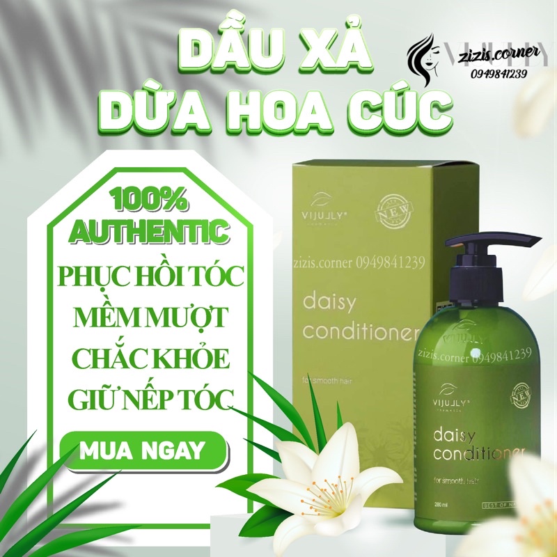 [100% CHÍNH HÃNG] Kem Xả Dừa ViJully , dầu xả phục hồi tóc hư tổn, giúp tóc suôn mượt bóng khoẻ