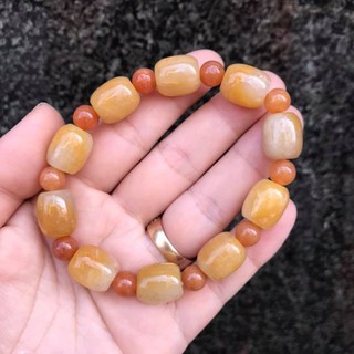 Vòng tay lu thống màu vàng
