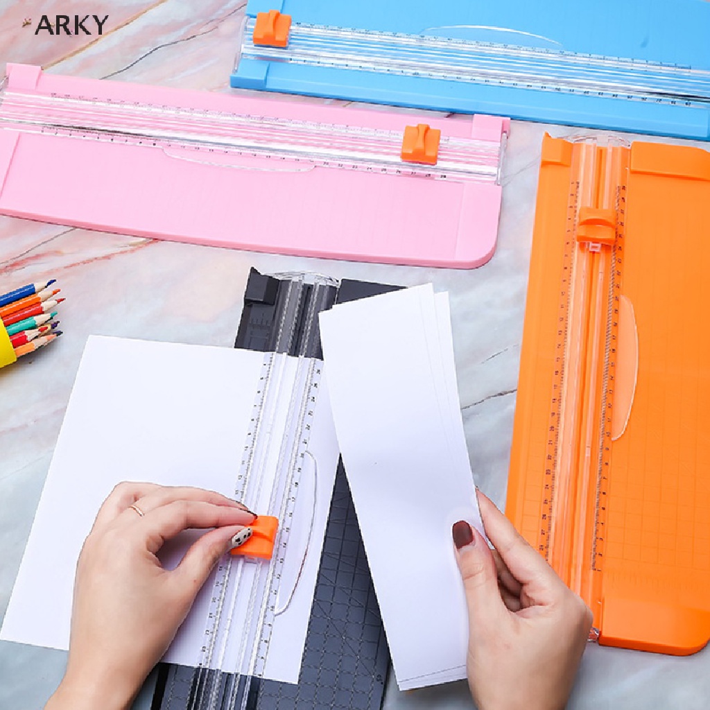 Dụng Cụ Cắt Tỉa Giấy Với Thước Đo Dạng Kéo Chính Xác ARKY