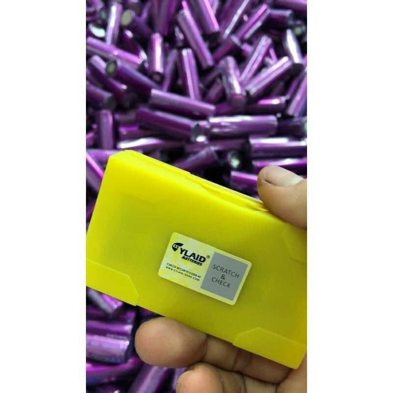 Pin sạc Cylaid 18650 Tím chính hãng