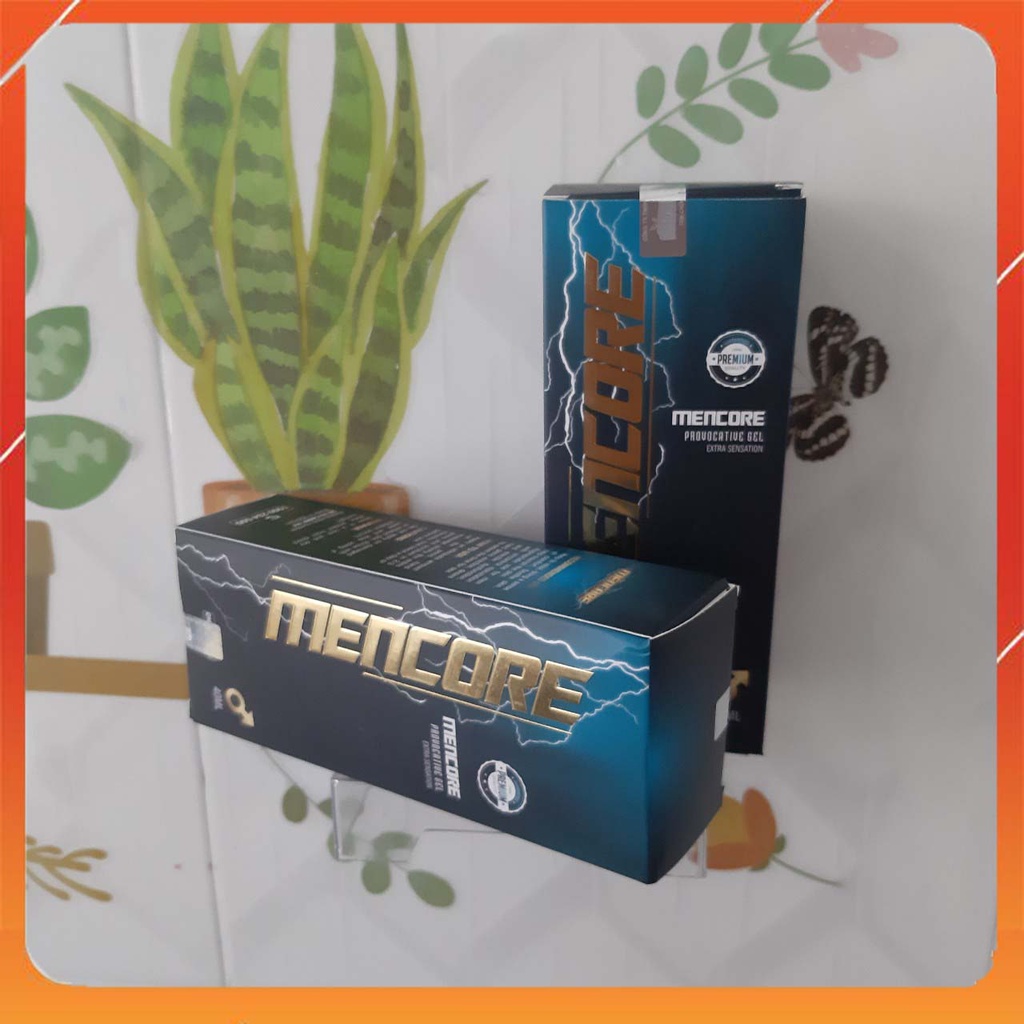 GEL SINH LÝ MENCORE - Khai Phá Tiềm Năng Nam Giới Thỏa Mãn Khao Khát Phái Mạnh - CHÍNH HÃNG CHAI 40ML