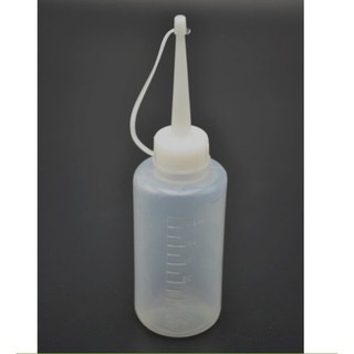 Bình tra dầu 120ml nắp trắng