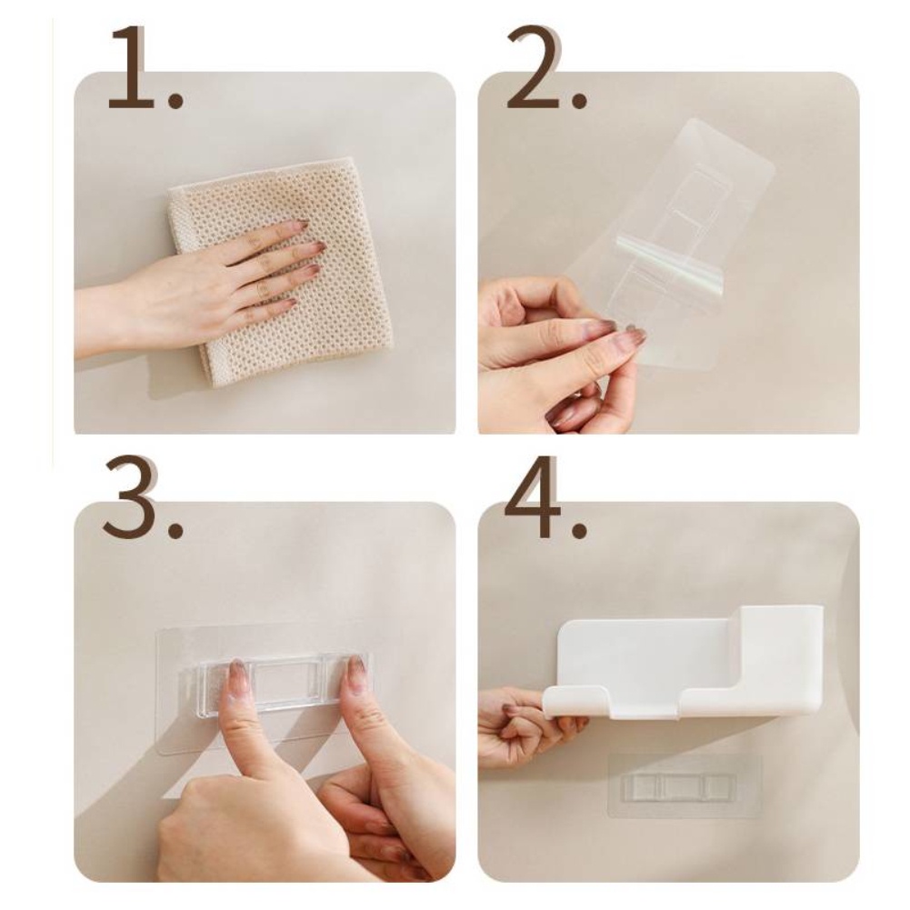 ღ Phòng Tắm Máy Sấy Tóc Kệ Giá Để Tổ Chức Cực Kệ Khay Đứng Đơn Tầng Không Khoan Có Móc Treo Giá Tắm phụ Kiện