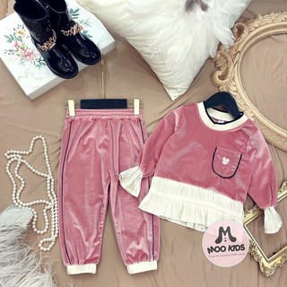 Set nhung phối tơ cao cấp cho bé