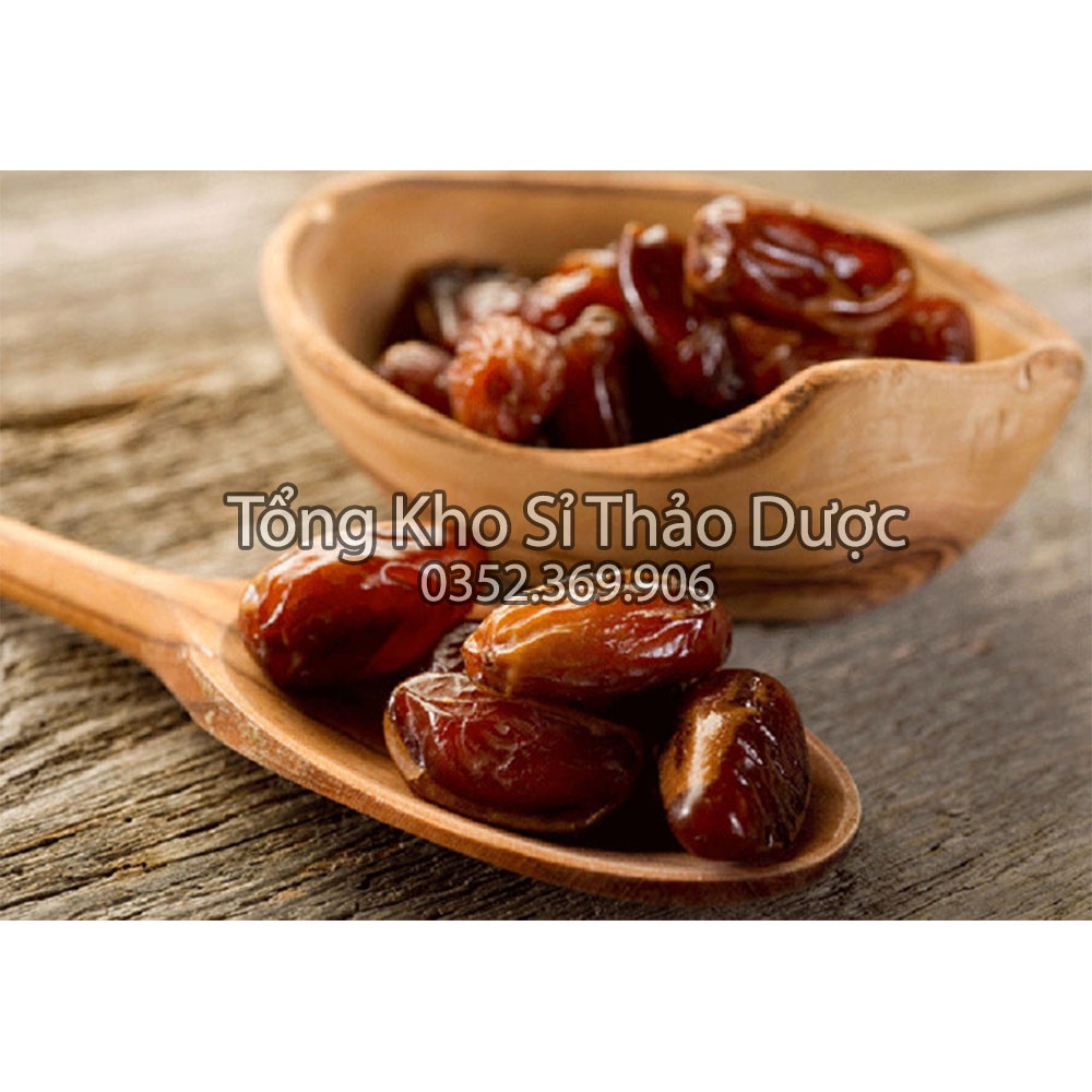 Chà là sấy dẻo không cuống 1kg (Đồ ăn eatclean, tạo vị ngọt tự nhiên cho sữa hạt)