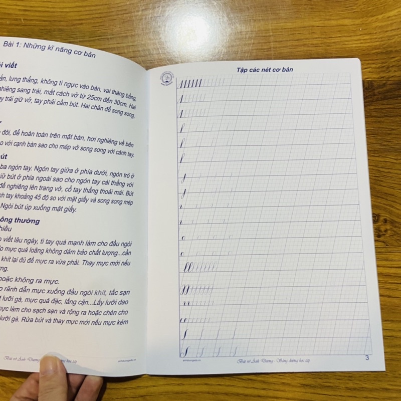 vở luyện chữ đẹp Ánh Dương (gồm 4 quyển) có bán lẻ