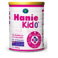 CHÍNH HÃNG) Sữa bột Hanie Kid số 0 900g – Dành cho trẻ biếng ăn, còi xương, chậm lớn, suy dinh dưỡng