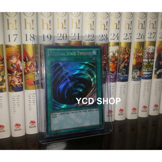 Thẻ bài yugioh chính hãng  Mystical Space Typhoon - Secret Rare