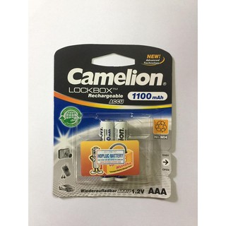 Pin sạc AAA Camelion 1100 mAh vỉ 2 viên