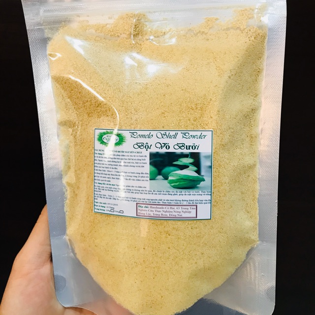 100g BỘT VỎ BƯỞI (VỎ ĐÃ CẮT BỎ CÙI TRẮNG)